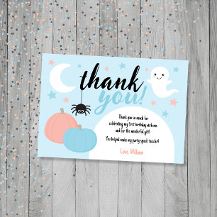 Blue Halloween Tack Kort