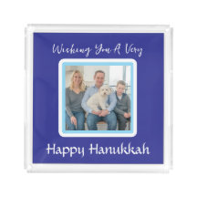 Blue HANUKKAH Customize PHOTO