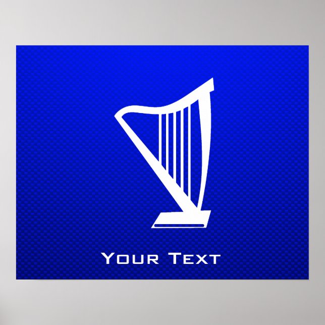 Blue Harp Poster (Framsidan)