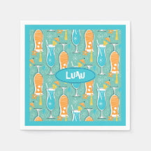 Blue Hawaii and Tropical Itch - Bg Turquoise