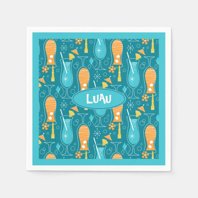 Blue Hawaii and Tropical Itch Pappersservett (Framsidan)