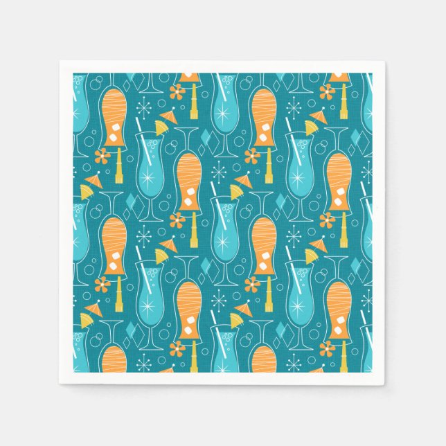 Blue Hawaii and Tropical Itch Pappersservett (Framsidan)