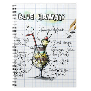 Blue Hawaii Anteckningsbok