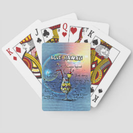 Blue Hawaii Cocktail (#1 av 12 Recipe-uppsättninga Casinokort