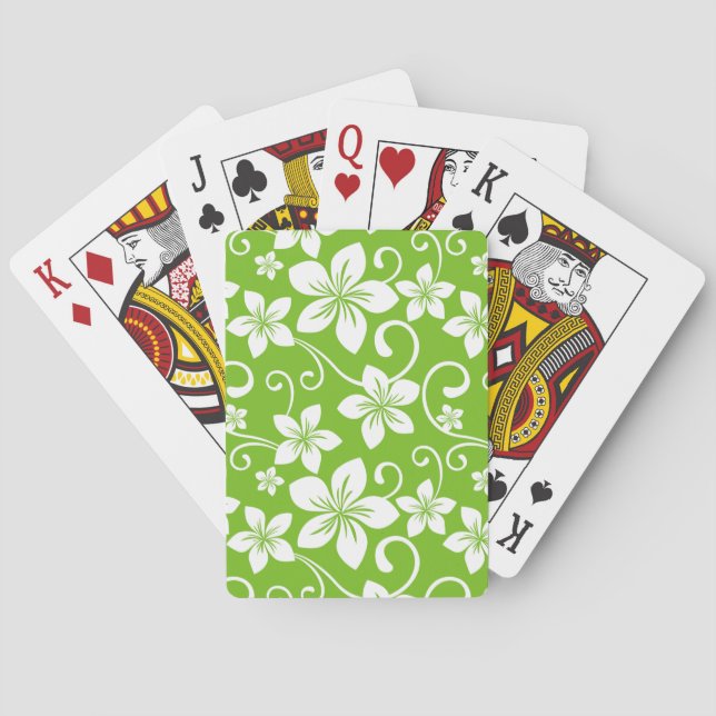 BLUE HAWAII (LIME) CASINOKORT (Baksidan)