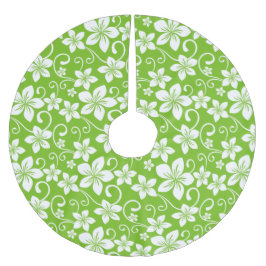 BLUE HAWAII (LIME) JULGRANSMATTA BORSTAD POLYESTER