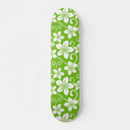 BLUE HAWAII (LIME) MINI SKATEBOARD BRÄDA 18,5 CM
