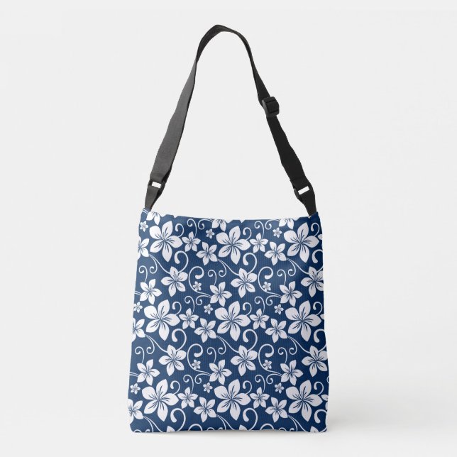 BLUE HAWAII (NAVY BLUE) AXELVÄSKA (Baksida)