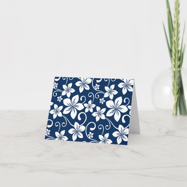 BLUE HAWAII (NAVY BLUE) TACK KORT (Framsida)