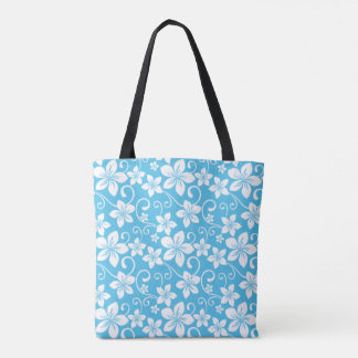 BLUE HAWAII PATTERN (BLUE) TYGKASSE