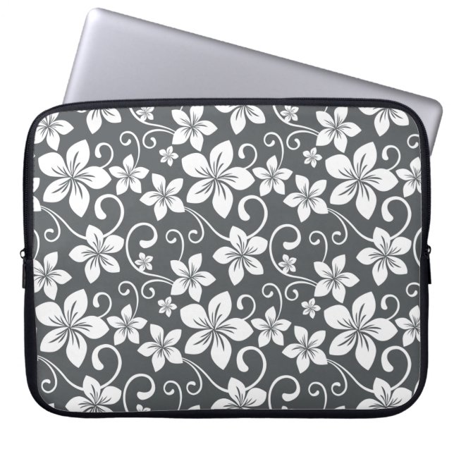 BLUE HAWAII (PEWTER) LAPTOP FODRAL (Framsidan)