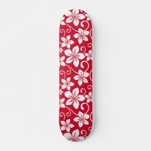 BLUE HAWAII (RED) MINI SKATEBOARD BRÄDA 18,5 CM