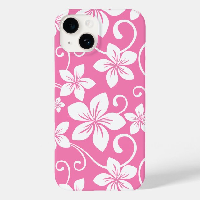 BLUE HAWAII (ROSA) Fodral-Mate iphone case (Baksida)