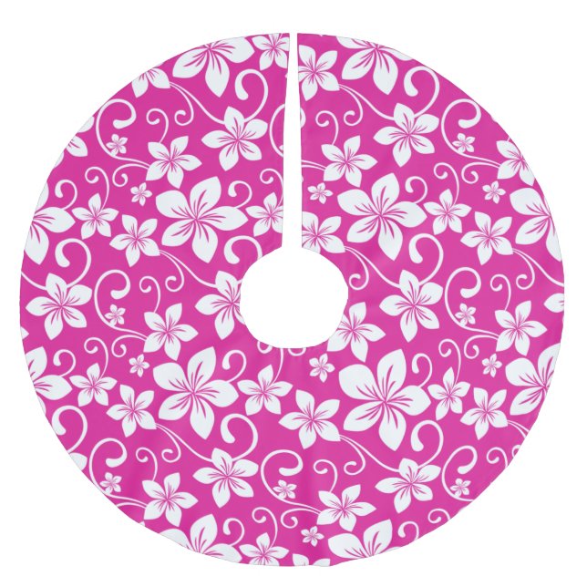 BLUE HAWAII (SHOCK ROSA) JULGRANSMATTA BORSTAD POLYESTER (Framsidan)