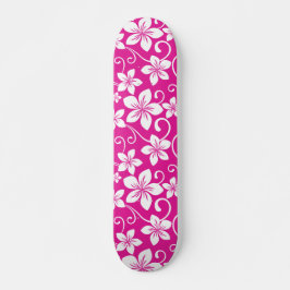 BLUE HAWAII (SHOCK ROSA) MINI SKATEBOARD BRÄDA 18,5 CM