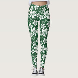 BLUE HAWAII (SKOGSGRÖNT) LEGGINGS