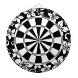 BLUE HAWAII (SVART) DARTTAVLA