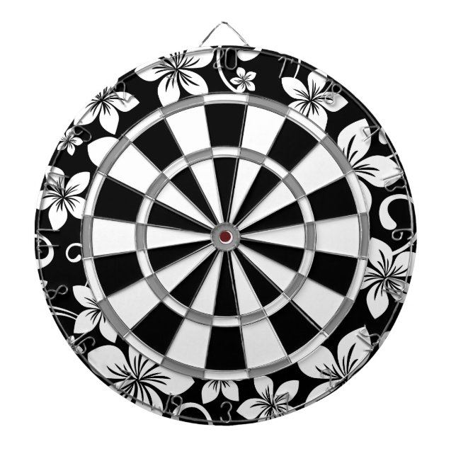 BLUE HAWAII (SVART) DARTTAVLA (Framsidan)