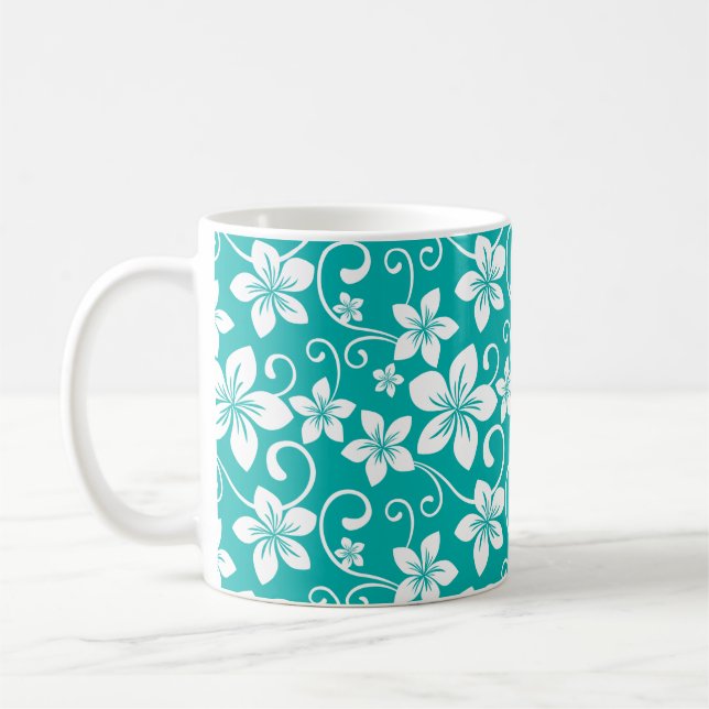 BLUE HAWAII (TEAL) KAFFEMUGG (Vänster)