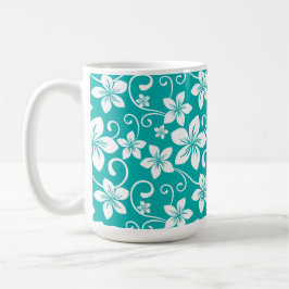 BLUE HAWAII (TEAL) KAFFEMUGG