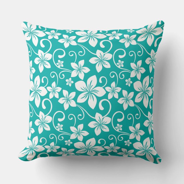 BLUE HAWAII (TEAL) KUDDE (Framsida)
