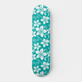 BLUE HAWAII (TEAL) MINI SKATEBOARD BRÄDA 18,5 CM