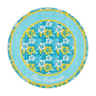 Blue Hawaiian Hibiscus Blommönster