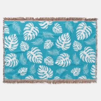 Blue Hawaiian Print Filt