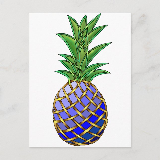 Blue Hawaiin Vykort (Framsida)