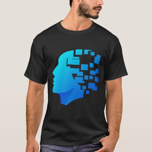 Blue Head T-Shirt (Framsida)