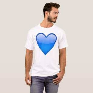 Blue Heart - Emoji Tee Shirt