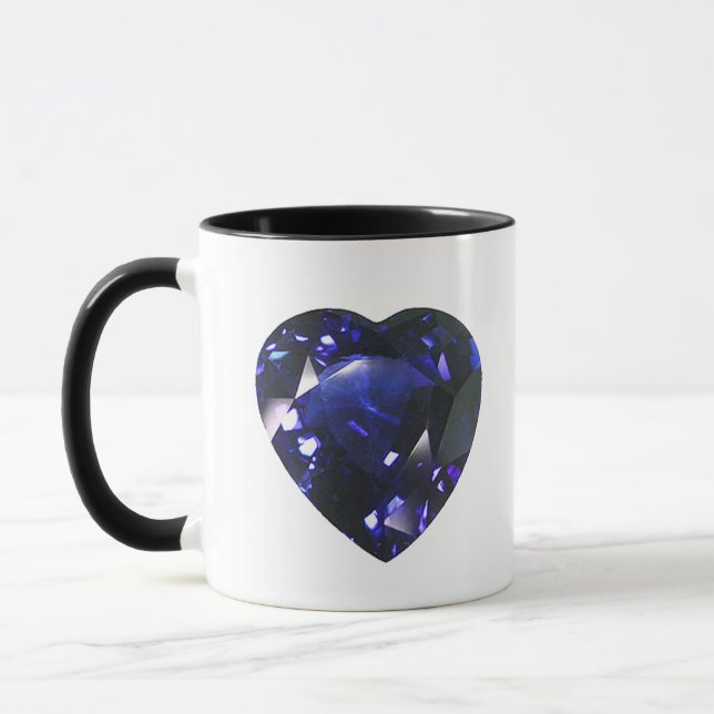 Blue Heart Mugg (Vänster)