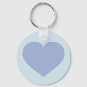 Blue Heart Nyckelring