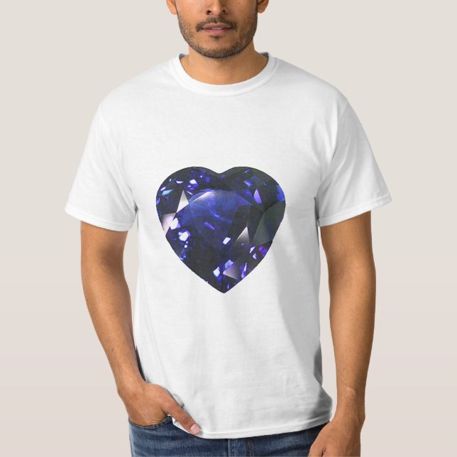 Blue Heart T Shirt (Framsida)