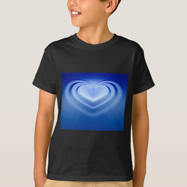 Blue Heart T Shirt (Framsida)