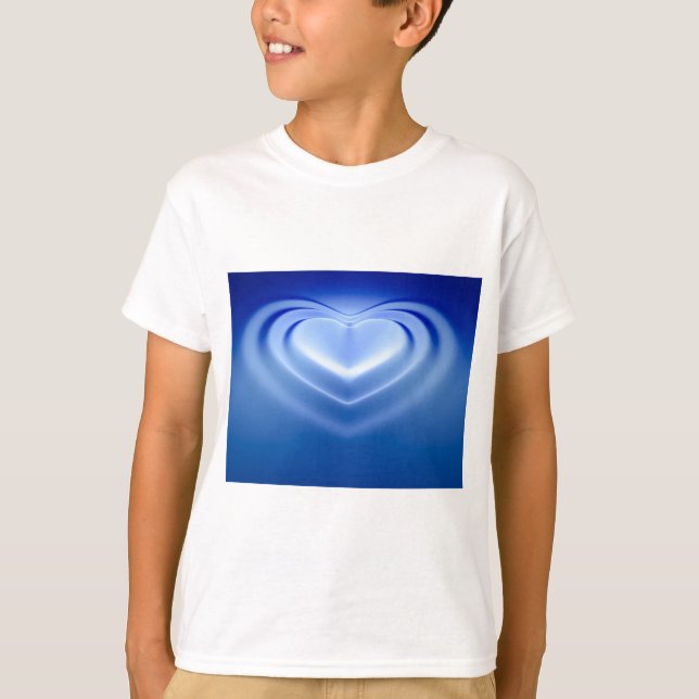 Blue Heart Tee Shirt (Framsida)