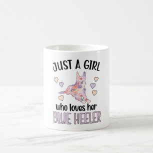 Blue Heeler Girl Australian Cattle Hund Mamma Owne Kaffemugg