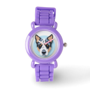 Blue Heeler Hund 3D Inspired Armbandsur