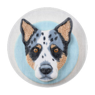 Blue Heeler Hund 3D Inspirerad