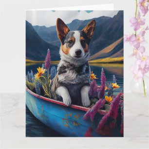 Blue Heeler på en Paddle: En Scenia Äventyr Kort