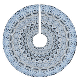 Blue Helgdag Julgran Skirt Julgransmatta Borstad Polyester