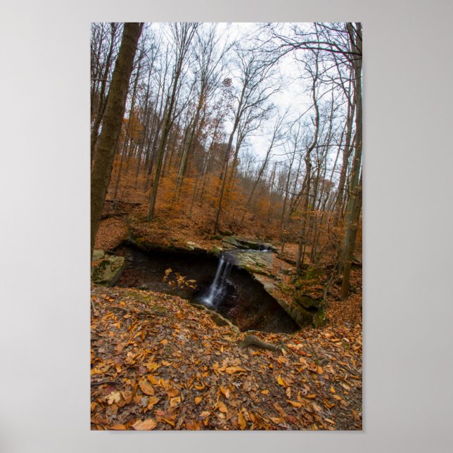Blue Hen Falls, Cuyahoga Valley National Park, OH Poster (Framsidan)