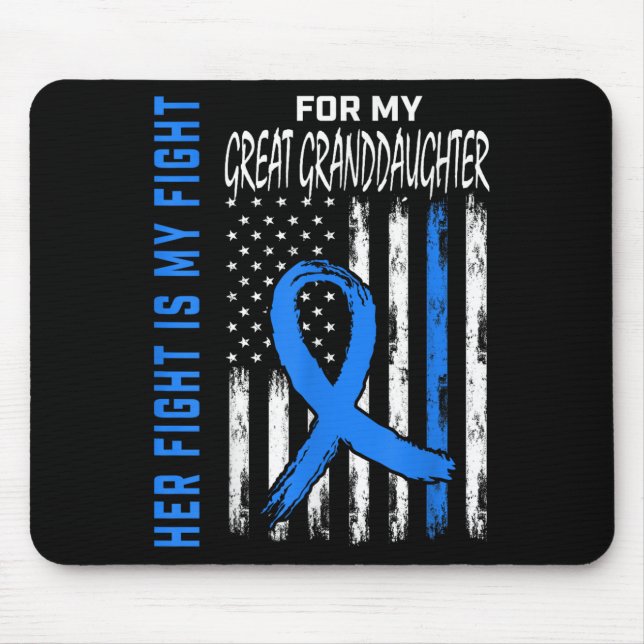 Blue Her Fight Diabetes Awareness Shirt Underbar G Musmatta (Framsidan)