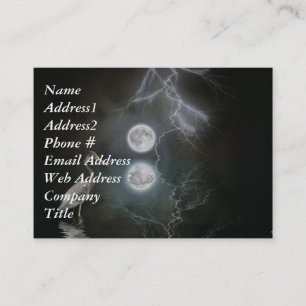 Blue Heron Busines Card Visitkort