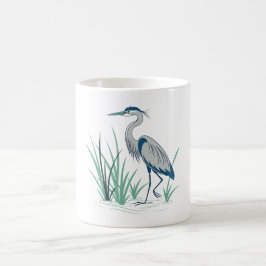 Blue Heron Kaffemugg