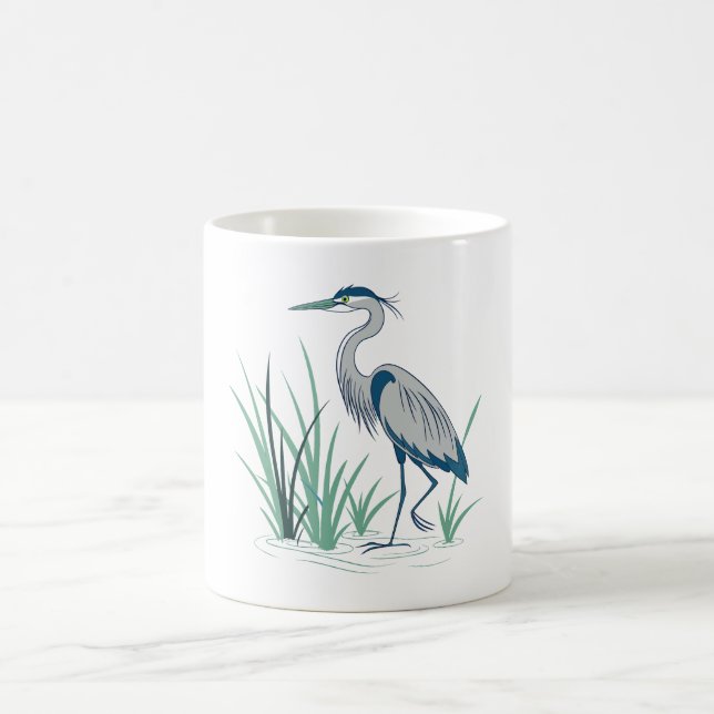 Blue Heron Kaffemugg (Center)