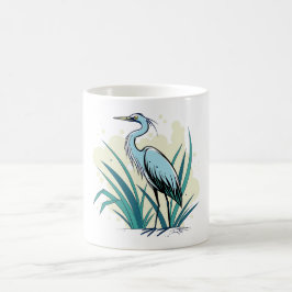 Blue Heron  Kaffemugg