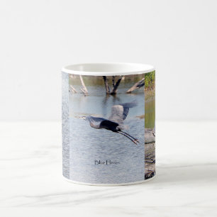 Blue Heron mugg