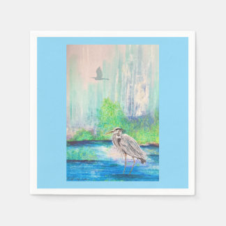 Blue Heron Napkin Pappersservett