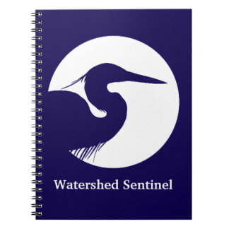 Blue heron notebook anteckningsbok